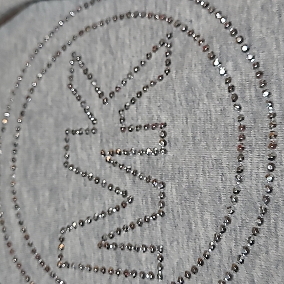 Michael Michael Kors Silver Studded Tie Cuffs Long-sleeve Shirt - Picture 3 of 14